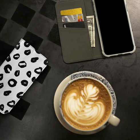 Spotted Animal Print iPhone 13 Folio Case