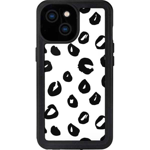 Spotted Animal Print iPhone 13 Mini Waterproof Case