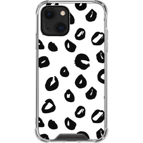 Spotted Animal Print iPhone 14 Clear Case