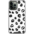 Spotted Animal Print iPhone 14 Pro Max Clear Case