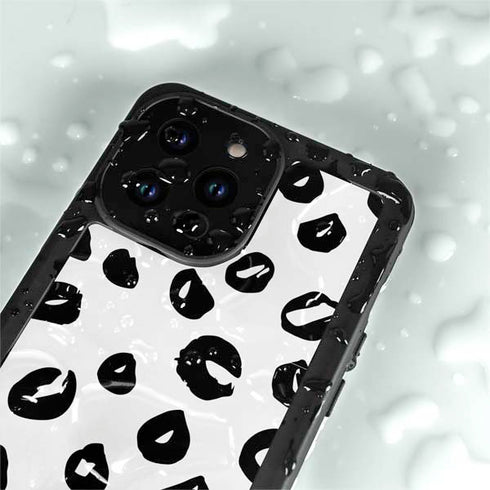 Spotted Animal Print iPhone 14 Pro Max Waterproof Case