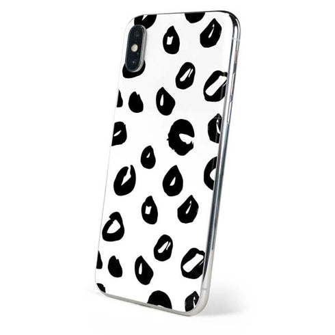 Spotted Animal Print iPhone XS Skin