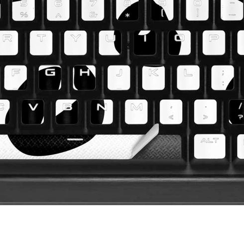 Spotted Animal Print K95 RGB PLATINUM Mechanical Gaming Keyboard Skin