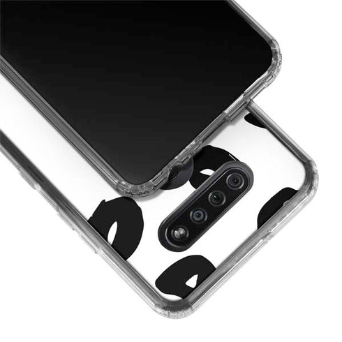 Spotted LG K51/Q51 Clear Case
