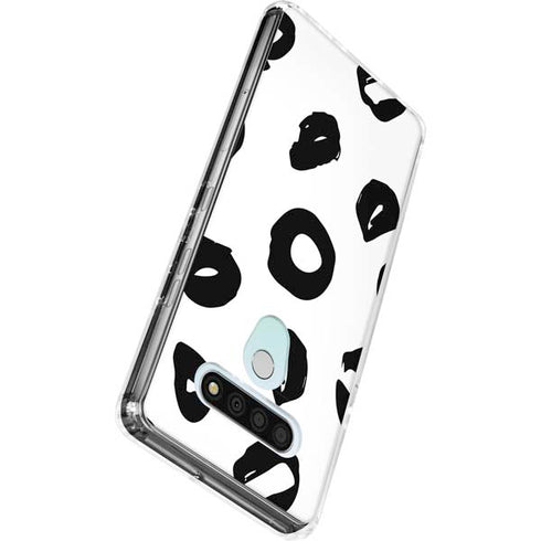 Spotted LG Stylo 6 Clear Case