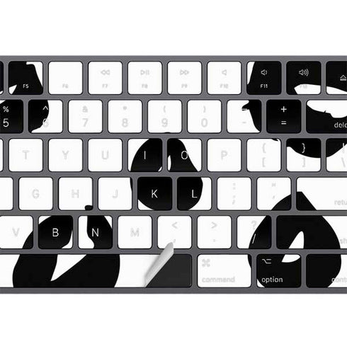 Spotted Animal Print Magic Keyboard with Numeric Keypad Skin