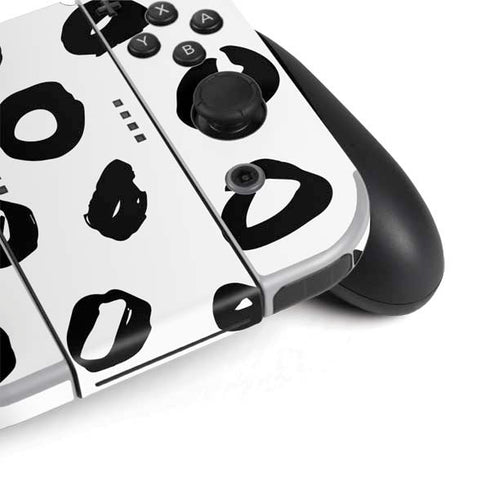 Spotted Animal Print Nintendo Switch OLED (2021) Skin