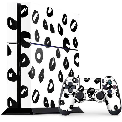 Spotted Animal Print PS4 Console and Controller Bundle Skin
