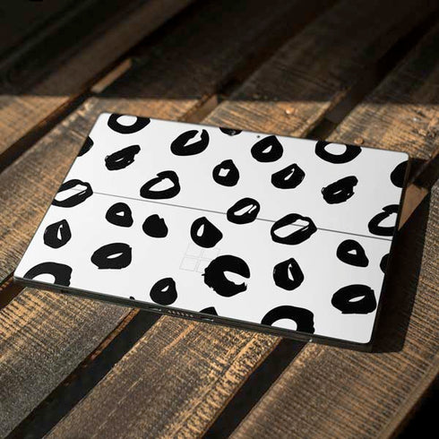 Spotted Animal Print Surface Pro 7 Skin