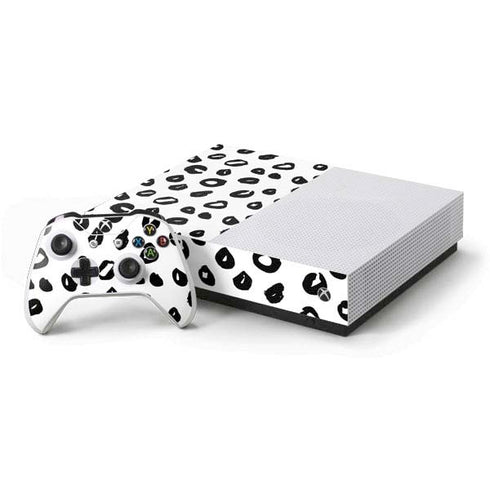 Spotted Animal Print Xbox One S All-Digital Edition Bundle Skin