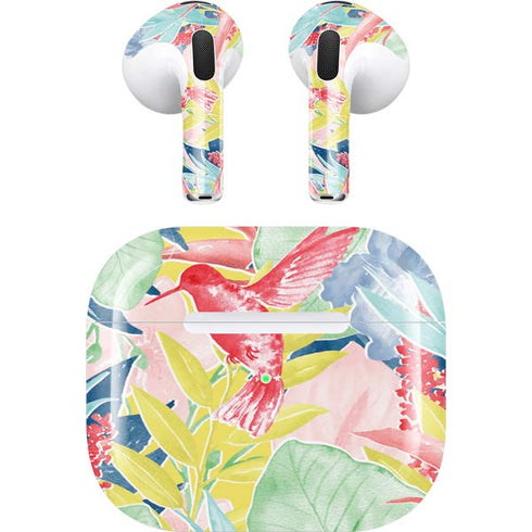 Spring Bird of Paradise Apple AirPods (3rd Gen 2021) Skin