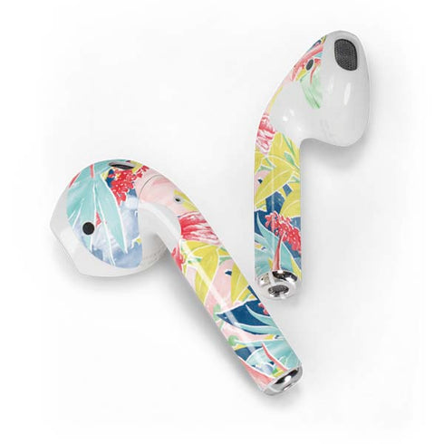 Spring Bird of Paradise Apple AirPods Skin