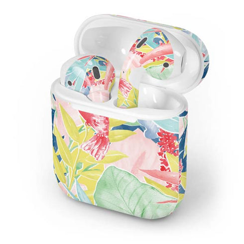 Spring Bird of Paradise Apple AirPods Skin