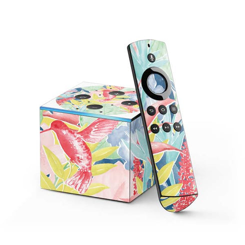 Spring Bird of Paradise Fire TV Cube Skin