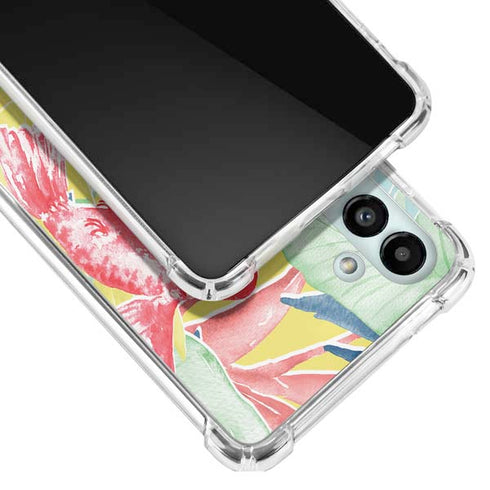 Spring Bird of Paradise Galaxy A13 5G Clear Case