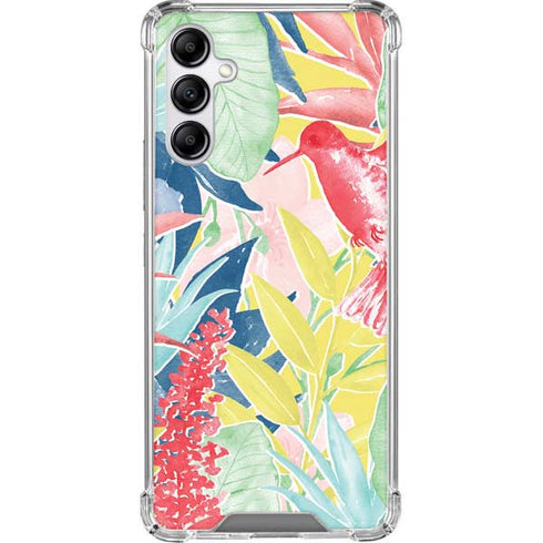 Spring Bird of Paradise Galaxy A14 5G Clear Case
