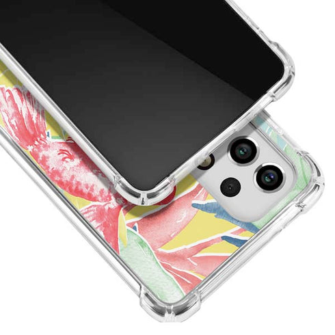 Spring Bird of Paradise Galaxy A53 5G Clear Case