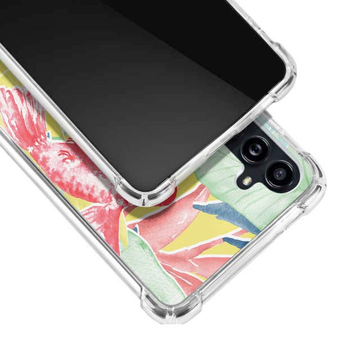 Spring Bird of Paradise Galaxy A54 5G Clear Case