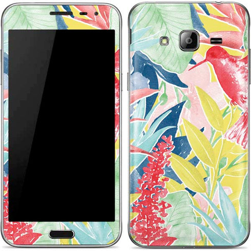 Spring Bird of Paradise Galaxy J3 Skin