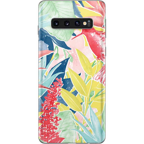 Spring Bird of Paradise Galaxy S10 Skin