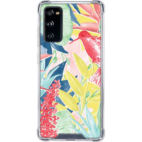 Spring Bird of Paradise Galaxy S20 FE Clear Case
