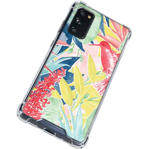 Spring Bird of Paradise Galaxy S20 FE Clear Case