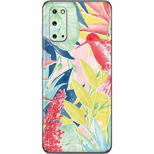 Spring Bird of Paradise Galaxy S20 Skin