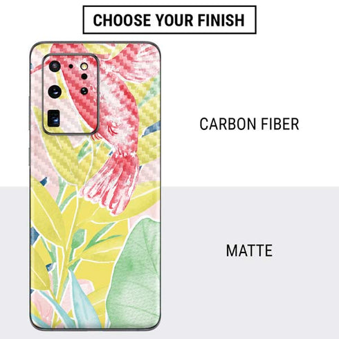 Spring Bird of Paradise Galaxy S20 Ultra 5G Skin