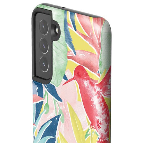 Spring Bird of Paradise Galaxy S21 5G Pro Case