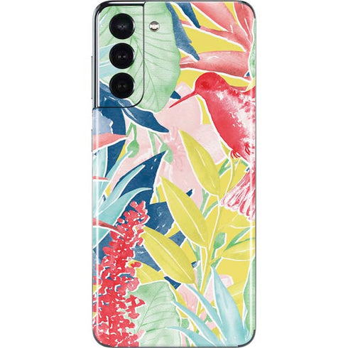 Spring Bird of Paradise Galaxy S21 5G Skin