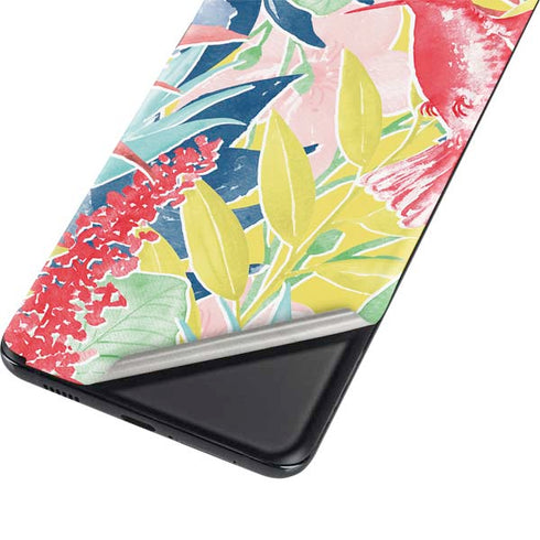 Spring Bird of Paradise Galaxy S21 5G Skin