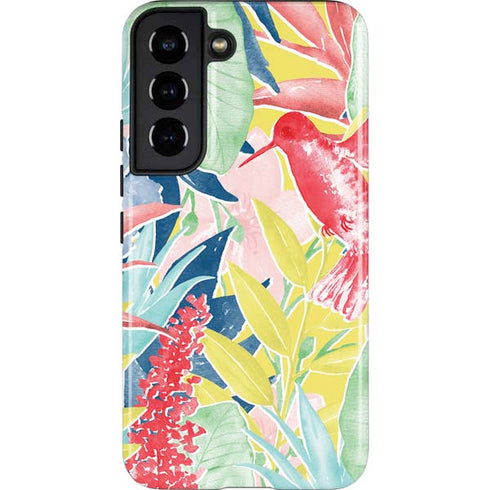 Spring Bird of Paradise Galaxy S22 Pro Case