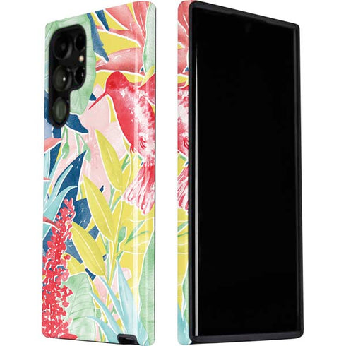 Spring Bird of Paradise Galaxy S22 Ultra Pro Case