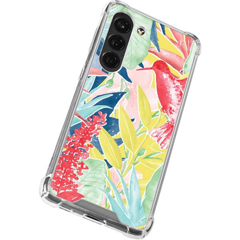 Spring Bird of Paradise Galaxy S23 Clear Case