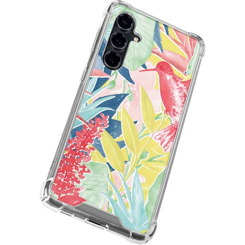 Spring Bird of Paradise Galaxy S23 FE Clear Case