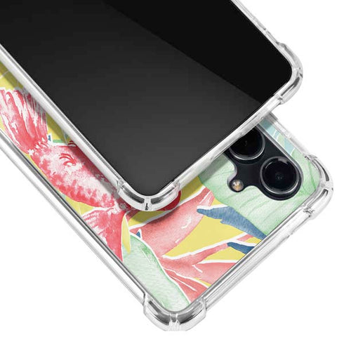 Spring Bird of Paradise Galaxy S23 FE Clear Case