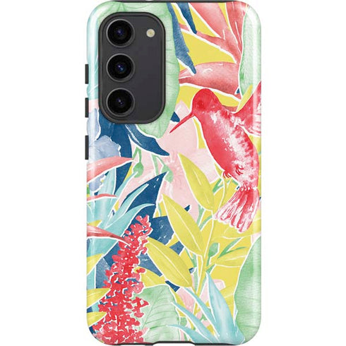 Spring Bird of Paradise Galaxy S23 Plus Pro Case