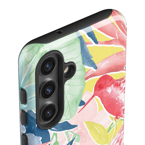 Spring Bird of Paradise Galaxy S24 Plus Impact Case