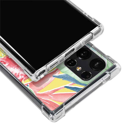 Spring Bird of Paradise Galaxy S24 Ultra Clear Case
