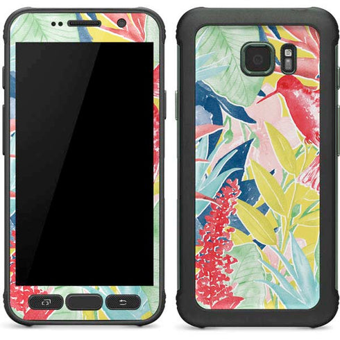 Spring Bird of Paradise Galaxy S7 Active Skin