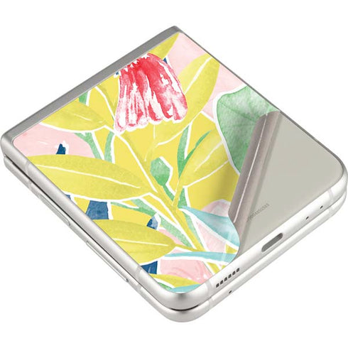 Spring Bird of Paradise Galaxy Z Flip3 5G Skin