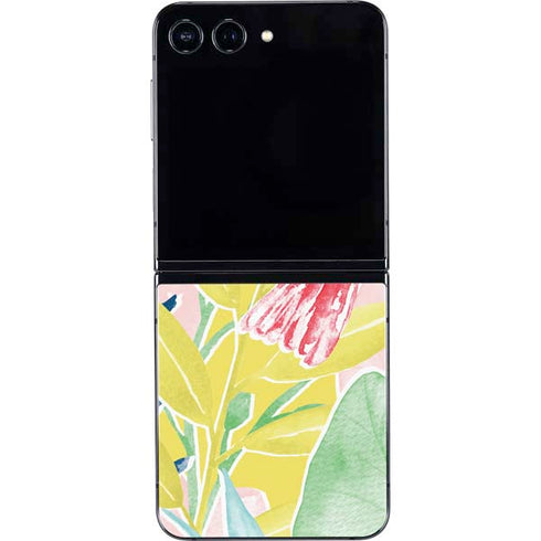 Spring Bird of Paradise Galaxy Z Flip5 5G Skin
