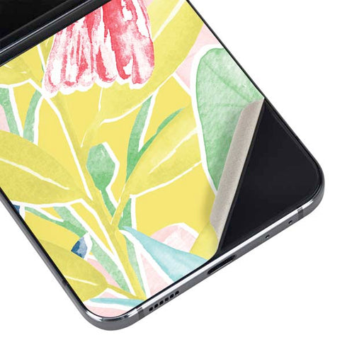 Spring Bird of Paradise Galaxy Z Flip5 5G Skin