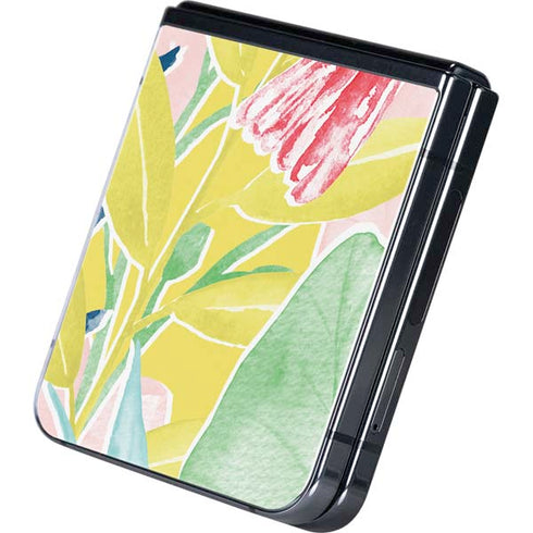Spring Bird of Paradise Galaxy Z Flip5 5G Skin