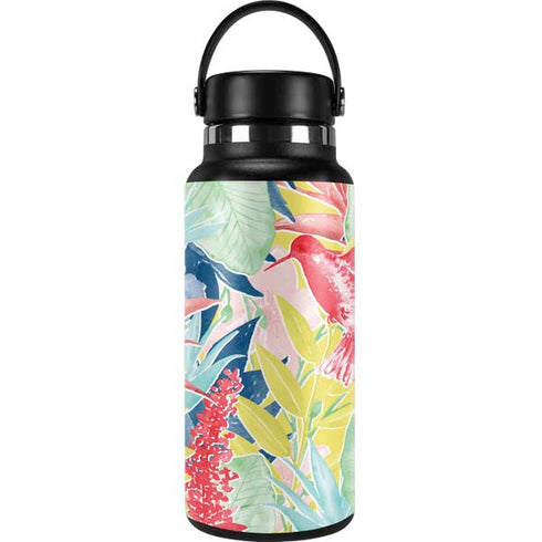 Spring Bird of Paradise Hydro Flask 32oz Wide Mouth Skin