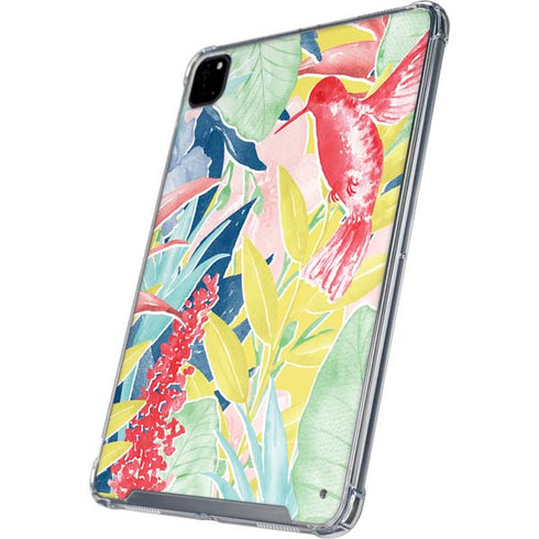 Spring Bird of Paradise iPad Pro 12.9in (2020) Clear Case