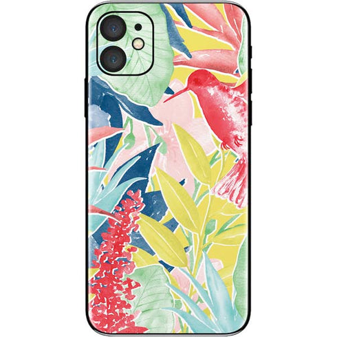 Spring Bird of Paradise iPhone 11 Skin