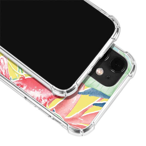 Spring Bird of Paradise iPhone 12 Clear Case
