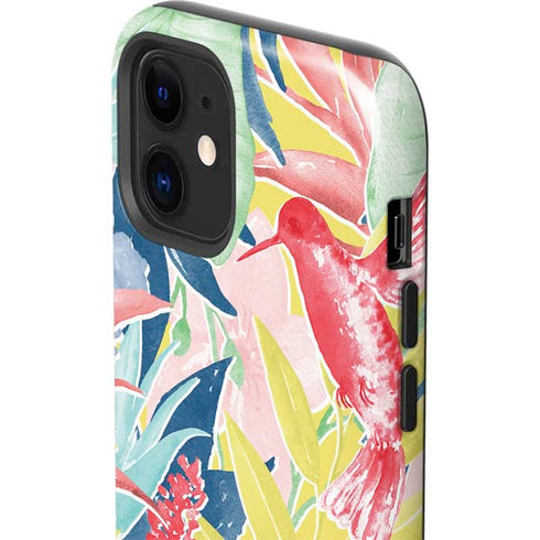 Spring Bird of Paradise iPhone 12 Mini Impact Case