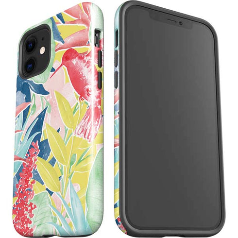 Spring Bird of Paradise iPhone 12 Mini Impact Case